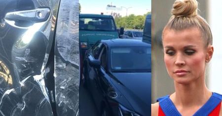 TYLKO U NAS: TIR skasował auto Krupy! "Mogło skończyć się tragicznie"