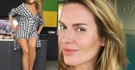 Hania Lis z gołymi nogami na kuchennym blacie (FOTO)