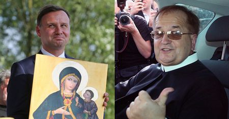 Andrzej Duda do Rydzyka i jego szkoły: "Magnificencjo, Ojcze Rektorze Założycielu, Eminencjo, Najprzewielebniejszy Księże Kardynale..."