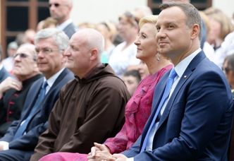 Andrzej Duda z żoną Agatą na "Spotkaniu z Błogosławionym" (ZDJĘCIA)