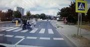 Motocyklista uderzył w wózek. Uciekł, ale kary nie uniknie