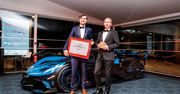 Bugatti Bolide wybrane najpiękniejszym hipersamochodem świata