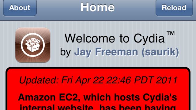 Serwery Amazona powodem niedziałania Cydii 1