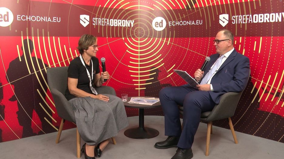 Monika Krzyżanowska, Dyrektor ds. Rozwoju w CloudFerro SA. w rozmowie z Robertem Szulcem, red.nacz. Strefy Obrony