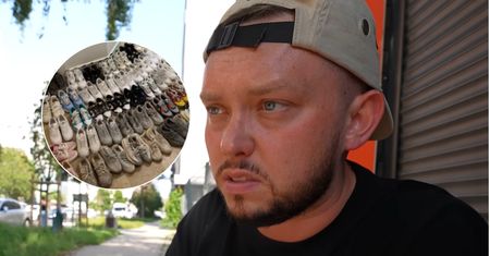 Książulo chwali się pokaźną kolekcją butów. Egzemplarze za TYSIĄCE wrzucił bez namysłu do pralki