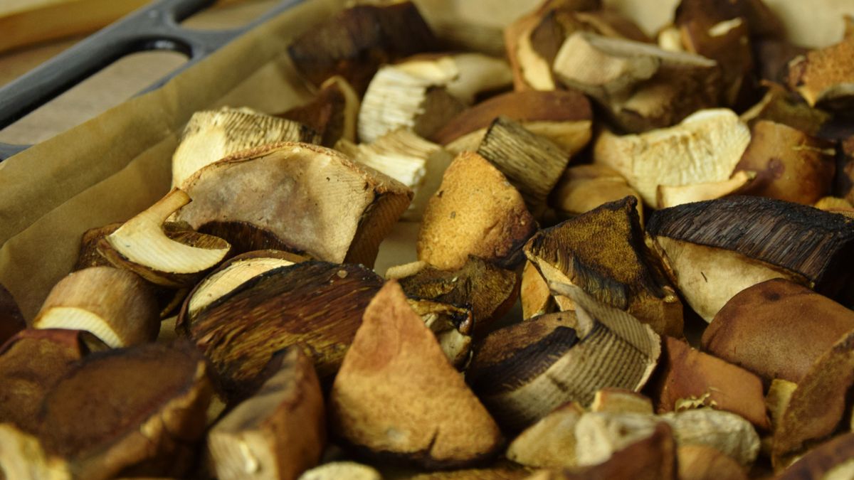 Suszone grzyby należy wymoczyć przed użyciem