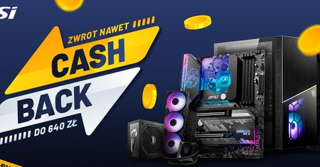 MSI zwraca klientom pieniądze – nawet 640 zł za sprzęt dla graczy