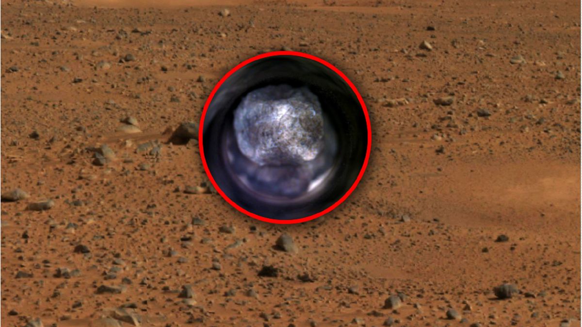 NASA odkryła na Marsie tajemniczą skałę 