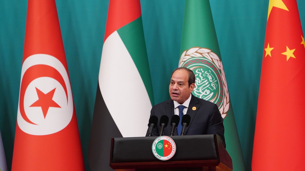 Egipski prezydent Abdel Fattah El-Sisi