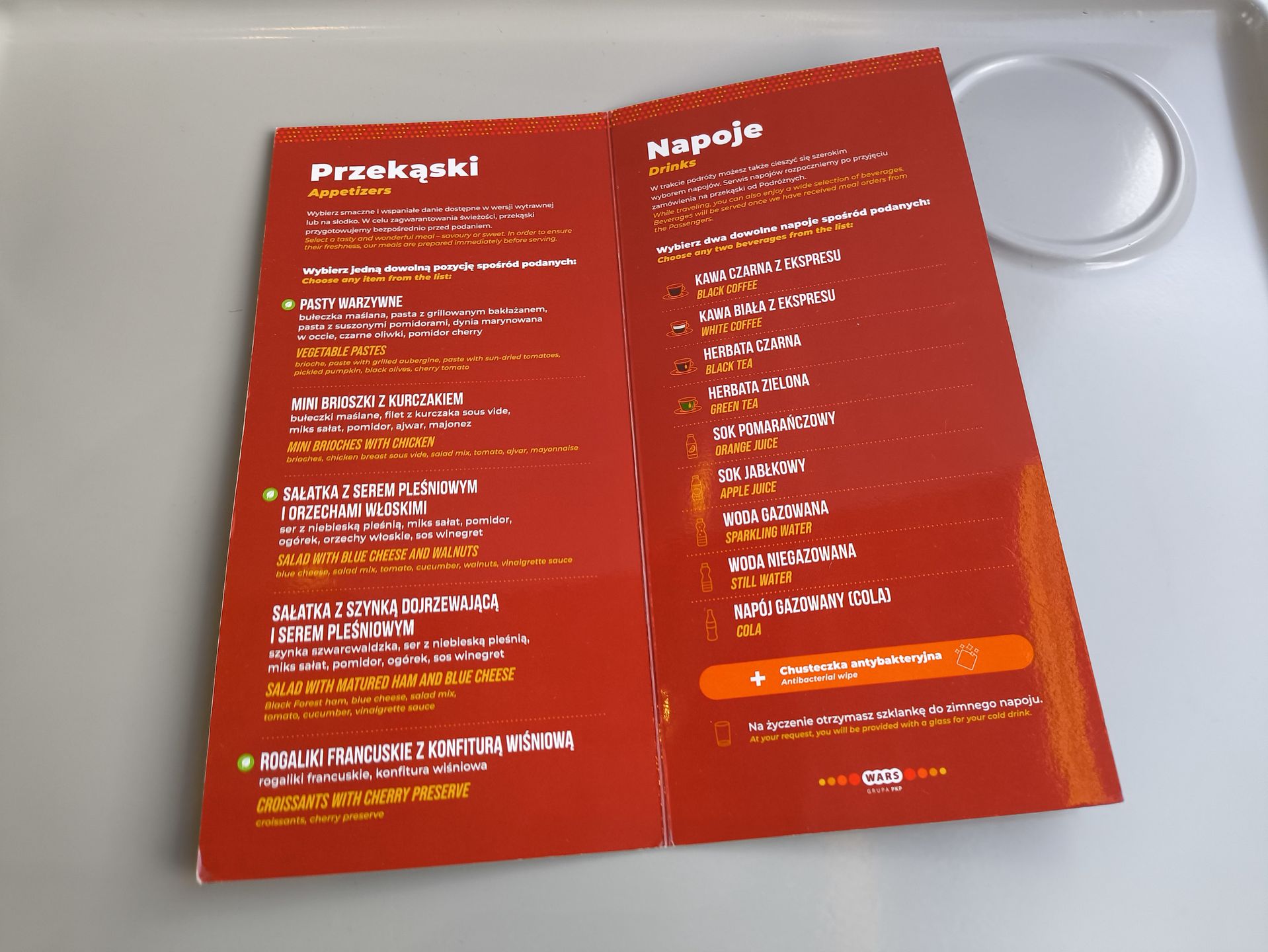 Taki poczęstunek jest w cenie biletu - Pyszności