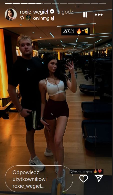 Roksana Węgiel i Kevin Mglej