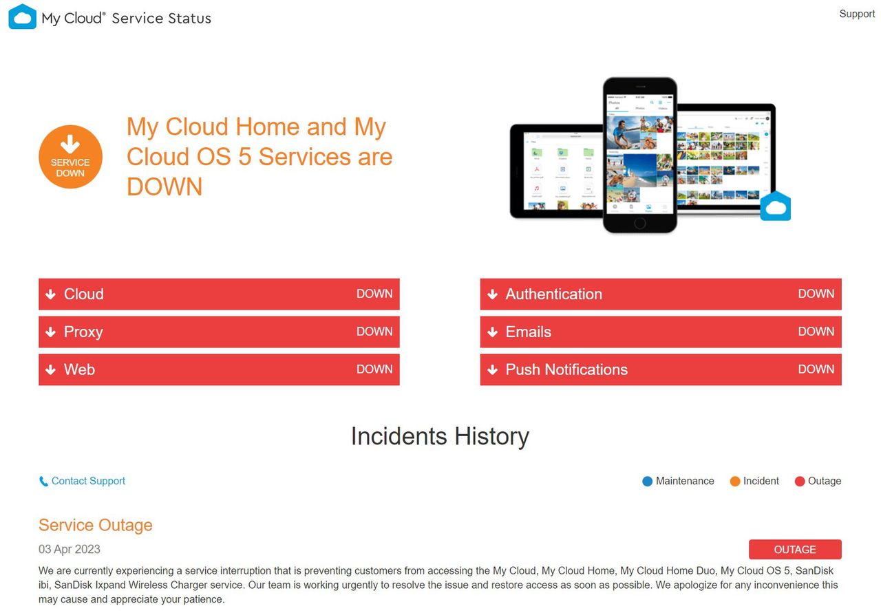 My Cloud nie działa. Western Digital zaatakowany przez hakerów