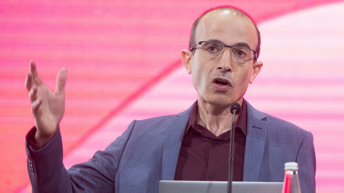 Yuval Noel Harari na konferencji Impact '22 w Poznaniu