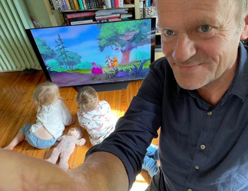 Donald Tusk pochwalił się zdjęciem z wnukami 