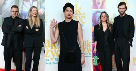 Plejada gwiazd wpadła na premierę filmu. Zakochani Zborowska i Wrona, ekstrawagancki Rogucki i elegancka Monika Pikuła (ZDJĘCIA)