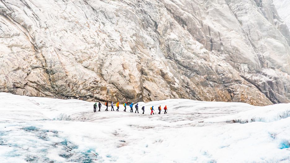 Lodowiec Nigardsbreen topnieje na naszych oczach 