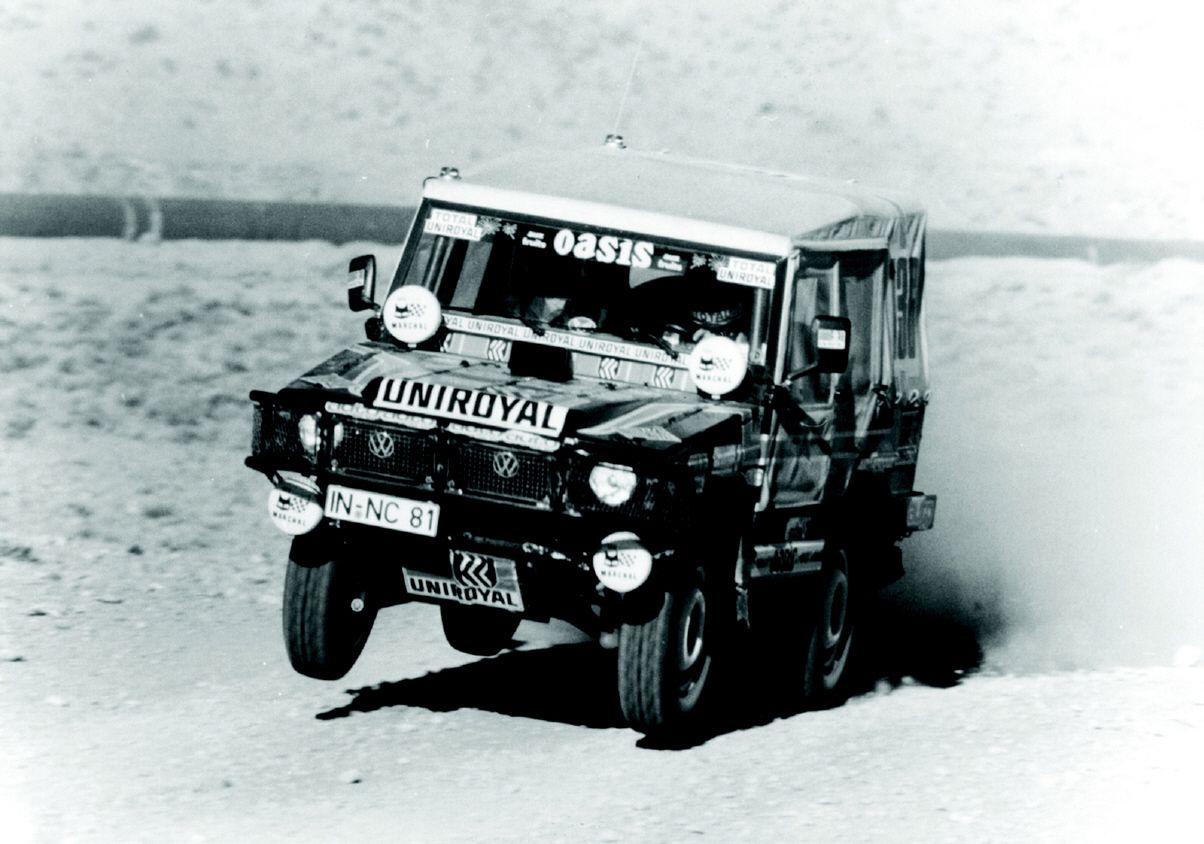 Praszczur VW T-Roca, Volkswagen Itis podczas rajdu Dakar