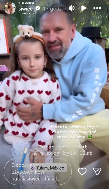 Natalia Siwiec narzeka na mróz