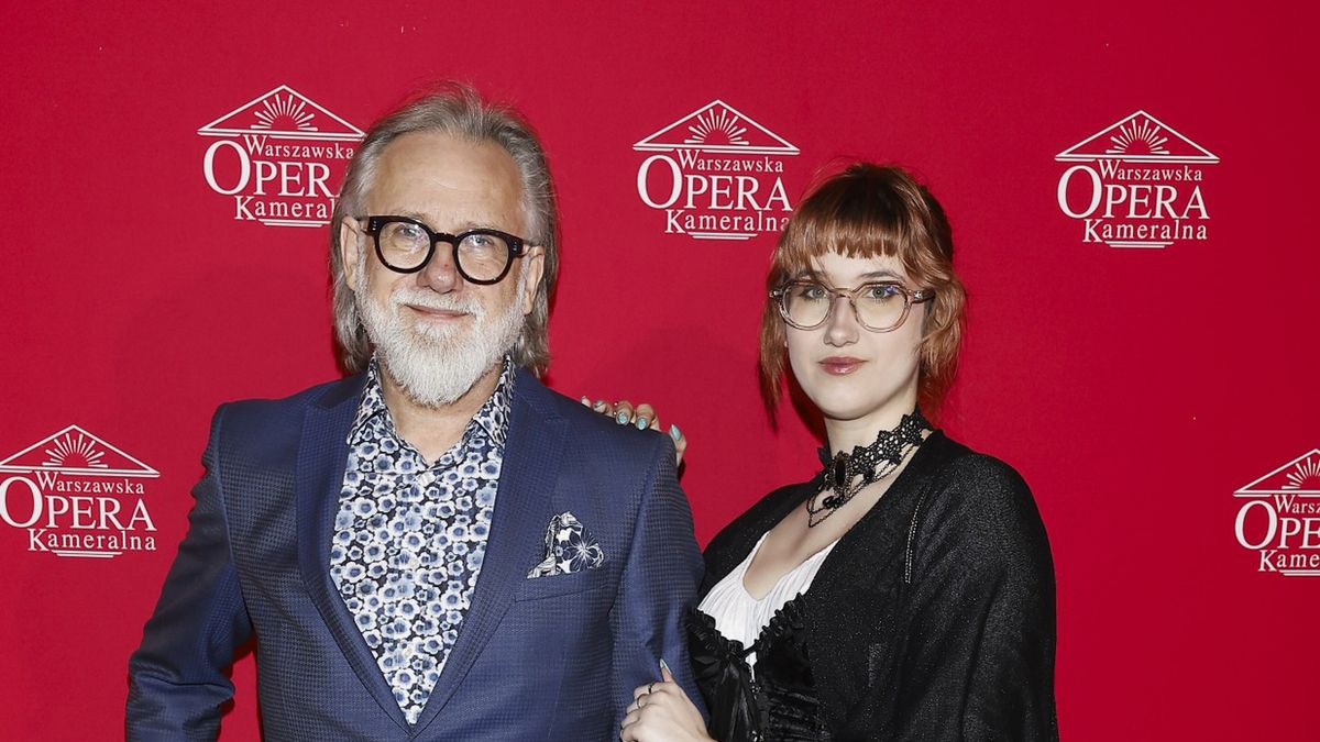 Andrzej Saramonowicz z córką