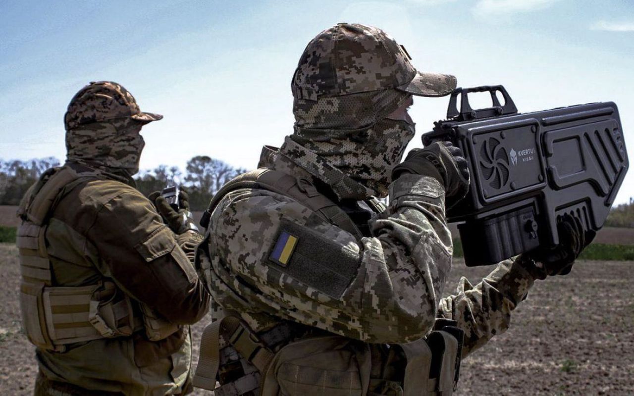Ukraińcy korzystają z broni antydronowej rodzimej produkcji 