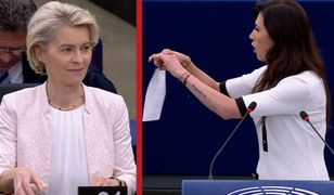 "Ręce precz od Polski". Europoseł Konfederacji do Ursuli von der Leyen