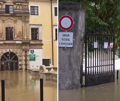 Stolica Słowacji zagrożona powodzią. Nagrania z Bratysławy