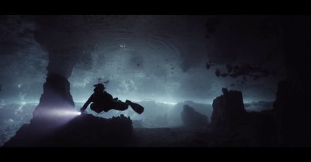 Podwodna jaskinia w Meksyku sfilmowana z czułością ISO 50000