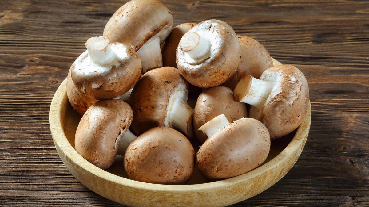 Pieczarki brązowe są źródłem witaminy D
