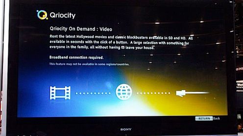 Serwis filmów na życzenie od Sony (wideo) 1