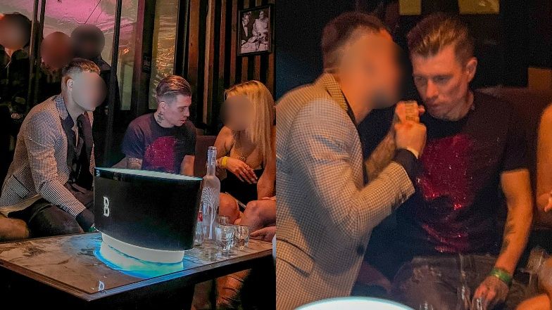 Jakub Kosecki imprezuje do rana