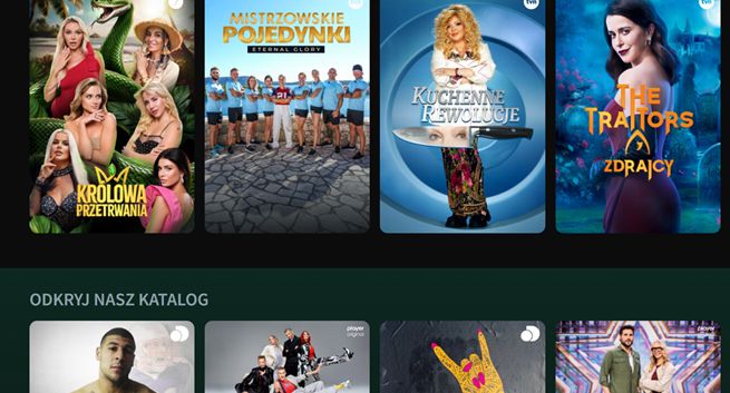 Prapremiery programów TVN na platformie Player