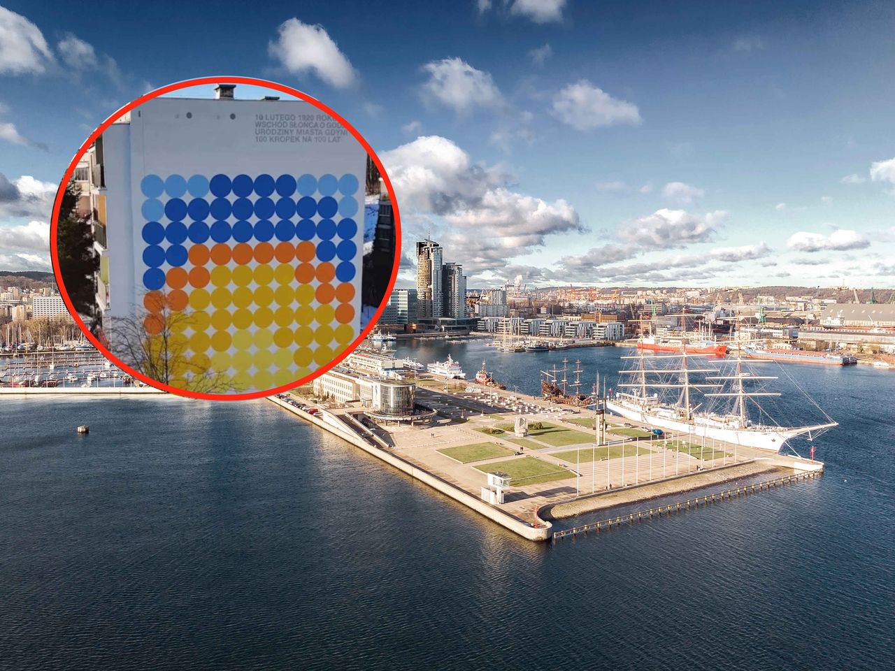 100 kropek na 100-lecie Gdyni. Internauci pękają ze śmiechu. Czy słusznie?
