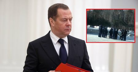 Wypadek z udziałem konwoju Miedwiediewa. W sieci krążą zdjęcia