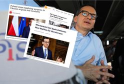 "My już nie przekazujemy". Światowe media o słowach premiera Morawieckiego