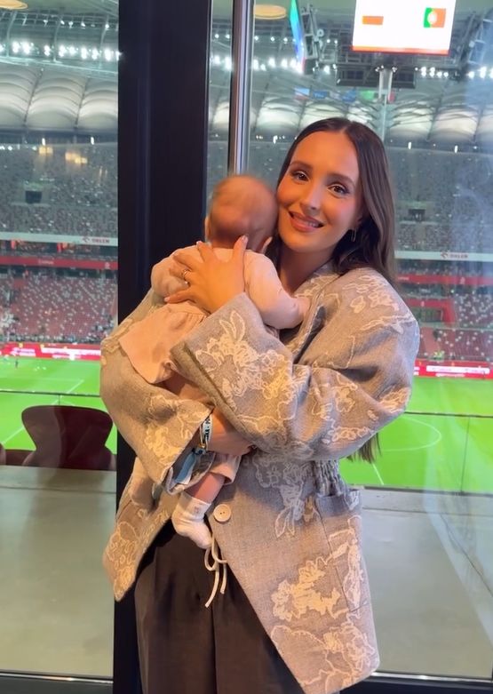 Marina pokazała twarz córki
