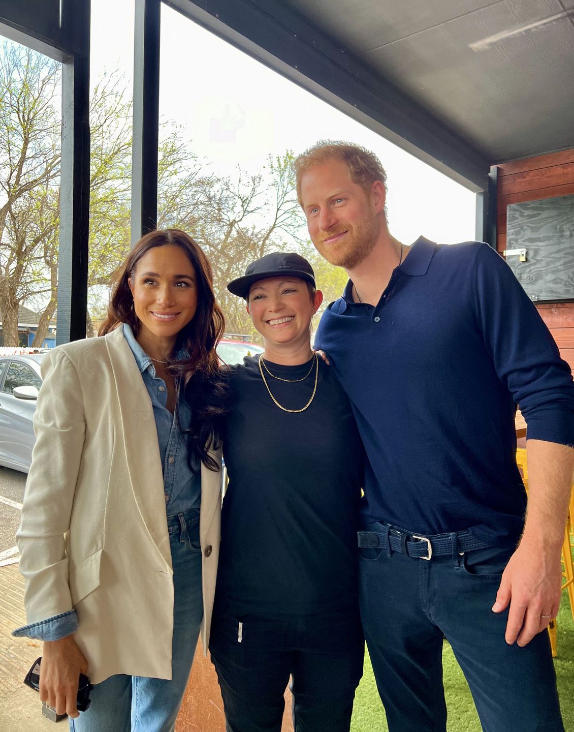 Meghan Markle i książę Harry z wizytą w restauracji