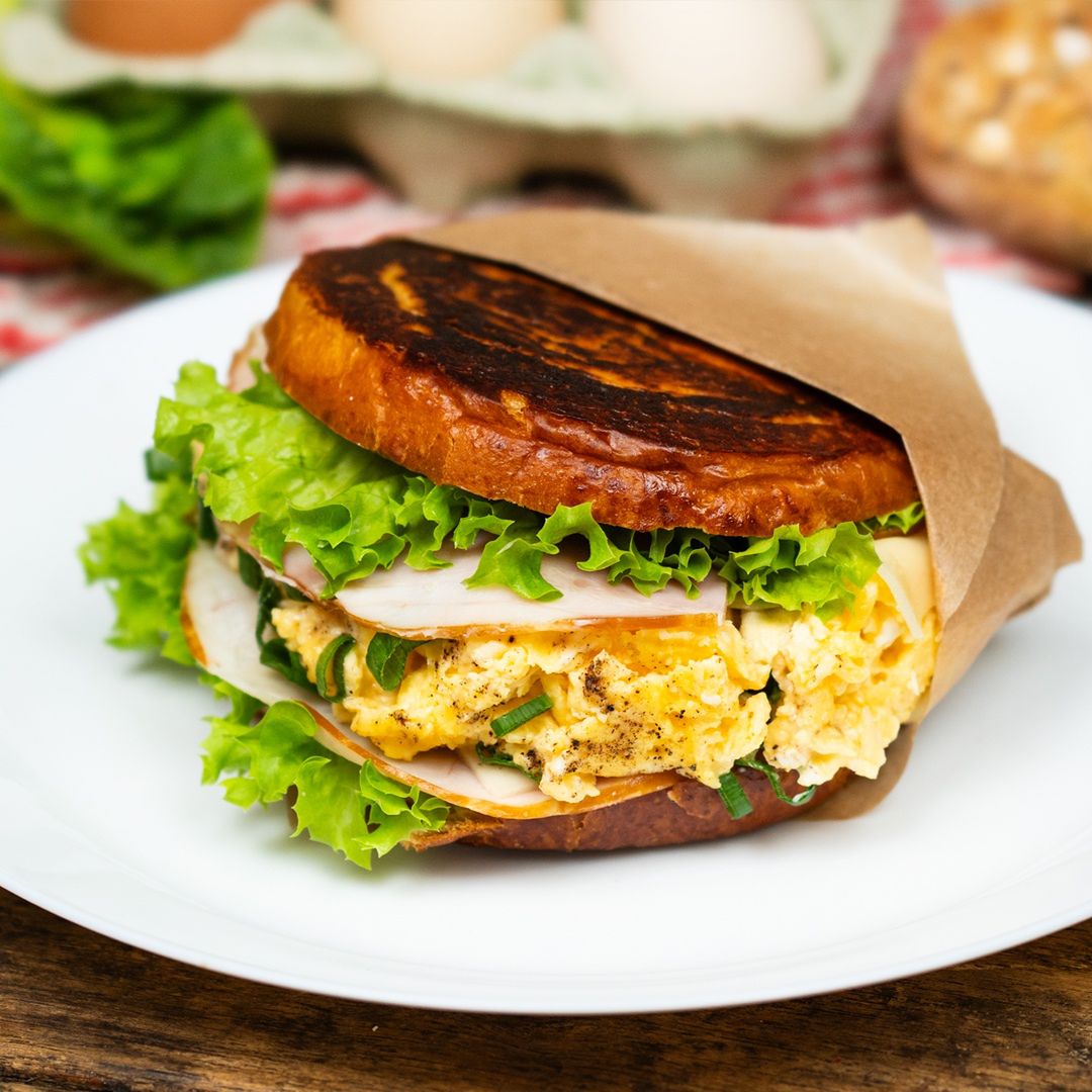 Egg drop sandwich