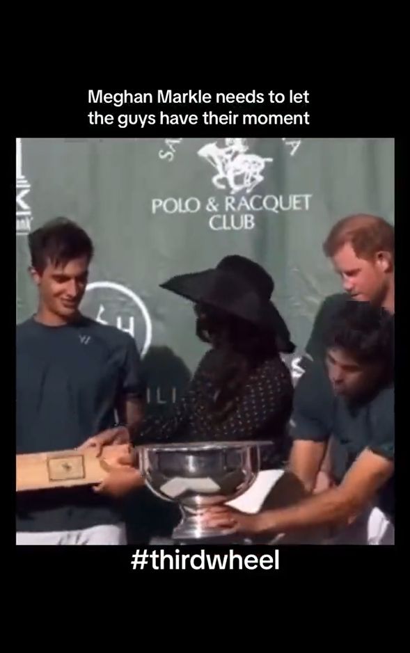 Meghan Markle na meczu polo