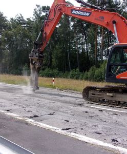 Dolny Śląsk. "Najdłuższe schody Europy" przechodzą do historii. Koniec betonowej nawierzchni drogi krajowej nr 18