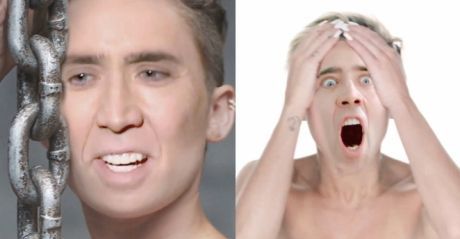 Nicolas Cage jako Miley Cyrus!