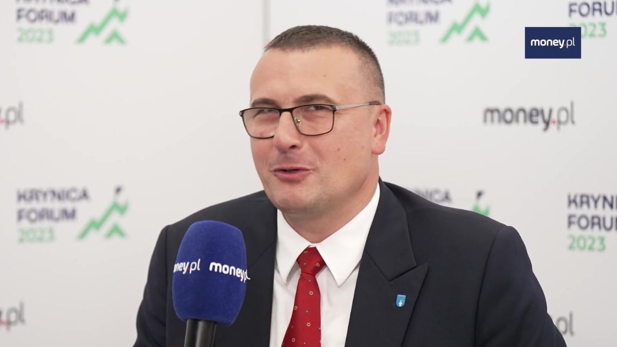 Burmistrz miasta Krynica-Zdrój Piotr Ryba