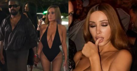 Bianca znów pokazała się "bez censori". ROZEBRANA balowała z Kanye Westem na Ibizie (FOTO)