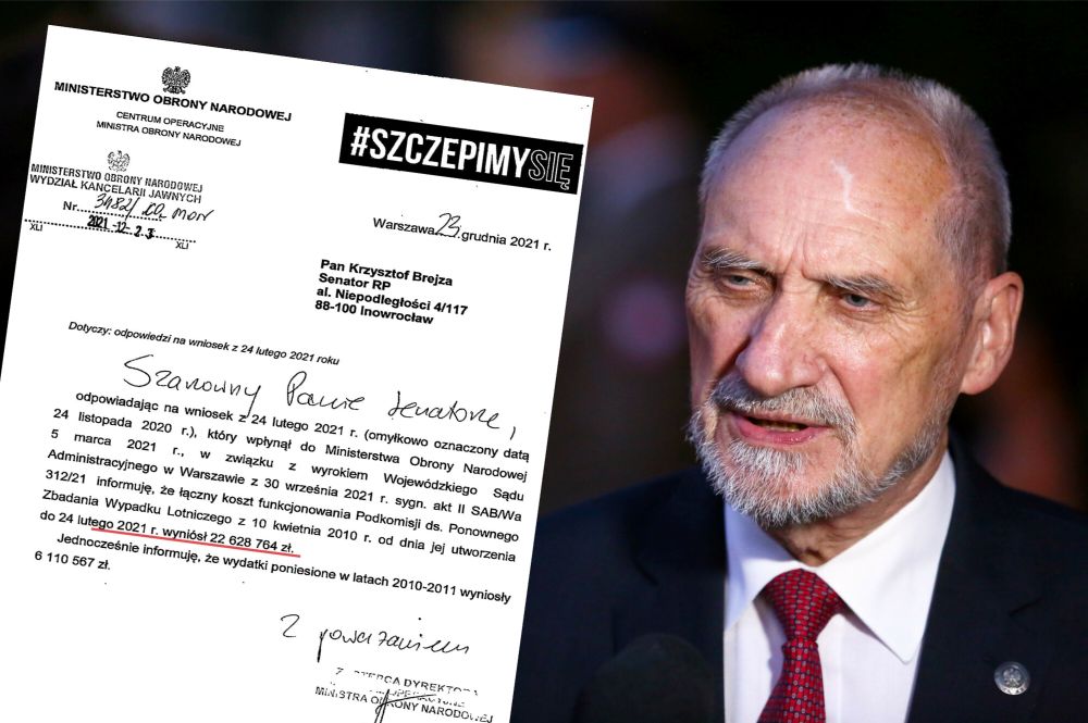 Brejza wygrał z MON. Resort musiał ujawnić wydatki na podkomisję Macierewicza (East News/Twitter.com)