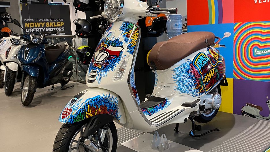 Vespa Primavera WOŚP