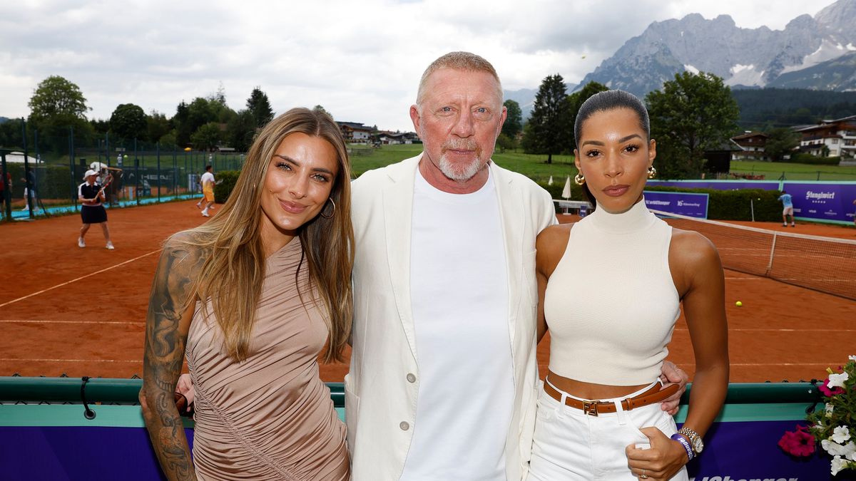 Getty Images / Franziska Krug/Getty Images f / Od lewej: Sophia Thomalla, Boris Becker i Lilian de Carvalho Monteiro