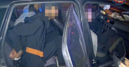 Nocna kontrola zakończona zatrzymaniem przemytnika ludzi