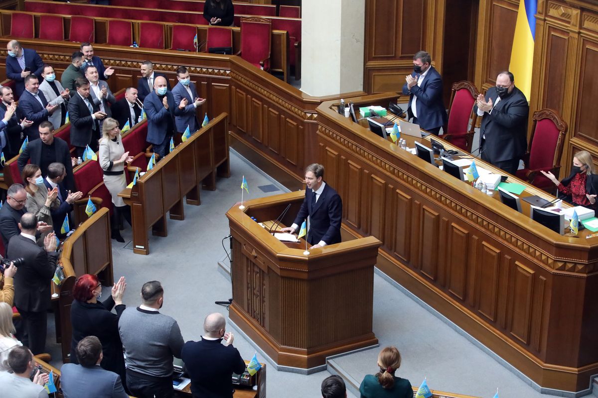 Жінкам-держслужбовцям заборонили покидати територію України (Photo credit should read Volodymyr Tarasov/ Ukrinform/Future Publishing via Getty Images)