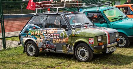 VI Zlot Fiatów 126p w Lubaszu – święto fanów "malucha"