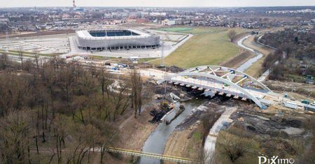 Kończy się budowa nowego mostu na Bystrzycy. Kiedy pojadą nim pierwsi kierowcy?