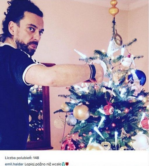 Emil Haidar na Instagramie